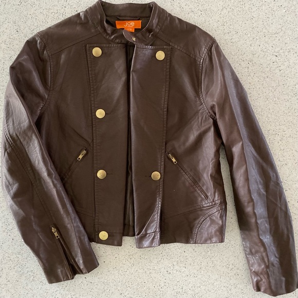 Joe Fresh Unique Faux Leather Jacket - Picture 4 of 11